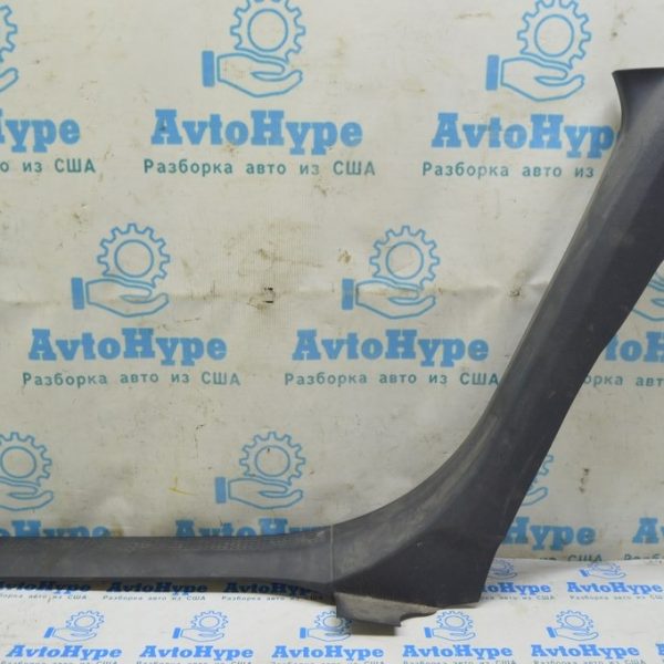 Накладка задней стойки низ правая Audi A8 D3 03-09 черн 4E4864608H 6PS