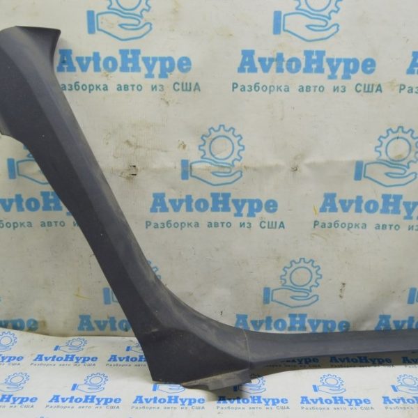 Накладка задней стойки низ левая Audi A8 D3 03-09 черн 4E4864607H 6PS