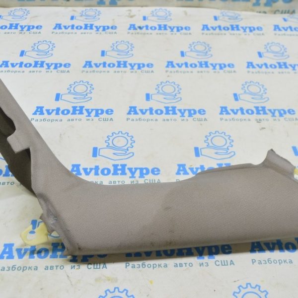 Накладка задней стойки верх левая Audi A8 D3 03-09 нижняя, серая 4E0867241E 31R