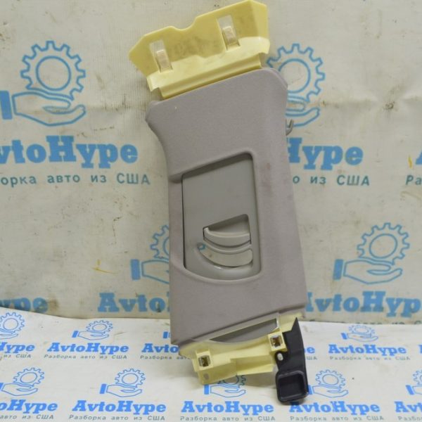 Накладка центральной стойки верхняя (ремень) правая Audi A8 D3 03-09 серая 4E0867240Q 31R