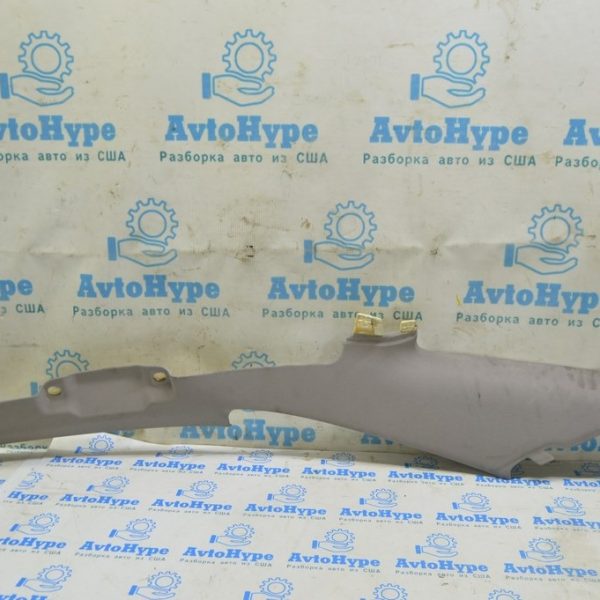 Накладка задней стойки верх правая Audi A8 D3 03-09 верхняя, серая 4E0867234C 31R