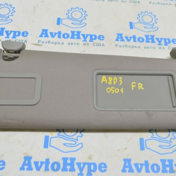 Козырек правый Audi A8 D3 03-09 серый 4E0857552K 25R