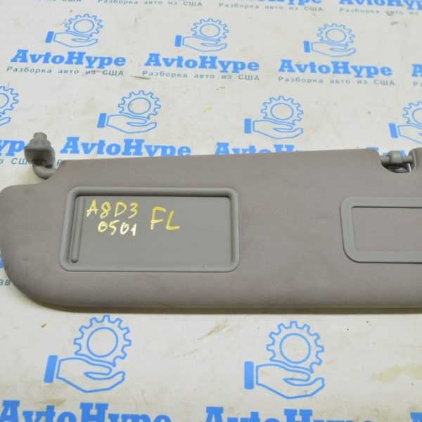 Козырек левый Audi A8 D3 03-09 серый 4E0857551K 25R