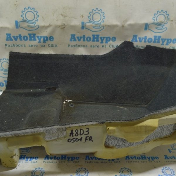 Покрытие пола перед прав Audi A8 D3 03-09 черн 4E1863710E 8A6