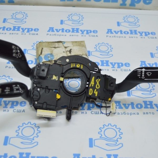 Подрулевые переключатели в сборе Audi A8 D4 10-17 (01) 4H0907129A 4H0953502A