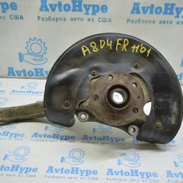 Кожух тормозного диска передний правый Audi A8 D4 10-17 4H0615311C