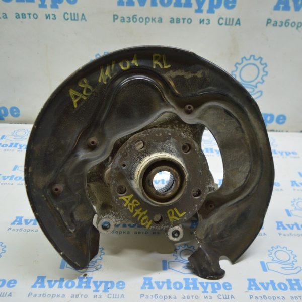 Кожух тормозного диска задний левый Audi A8 D4 10-17 4H0615611H