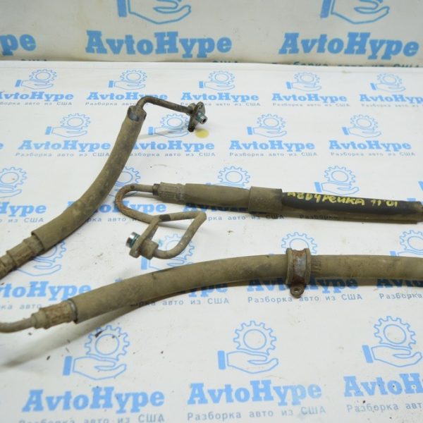 Шланг высокого давления ГУР от насоса к рейке в сборе Audi A8 D4 10-17 (01) 4H1422893BR