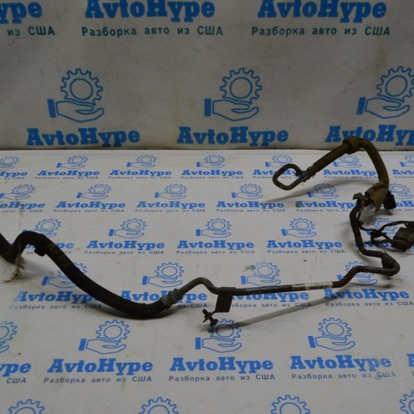 Шланг обратной магистрали рейки в сборе как на фото Audi A8 D4 10-17 (01) с фишкой 4h0971703 4H1422891Q