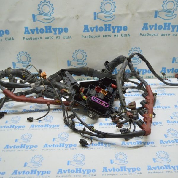 Проводка моторная 4.2 Audi A8 D4 10-17 (01) с блоком предохранителей 4H1971713AE
