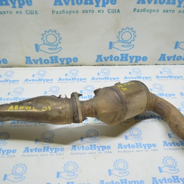 Катализатор левый после коллектора 4.2 Audi A8 D4 10-17 (01) 4h0254200e