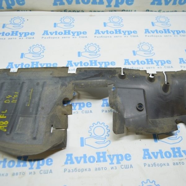 Дефлектор радиатора левый 4.2 Audi A8 D4 10-17 (01) 4H0121283B