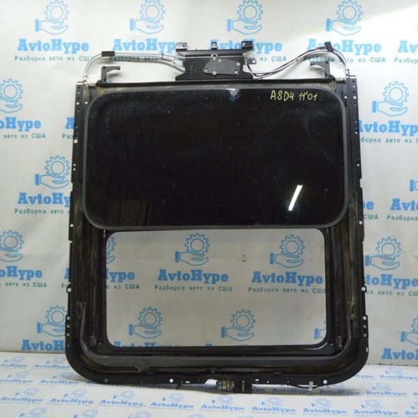 Люк в сборе Audi A8 D4 10-17 (01) 4H0877049A 4H0877041 4H0971648 4H0959591 без шторки 4E0877071B