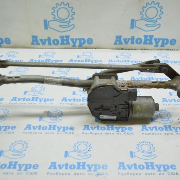 Трапеция дворников очистителя с мотором Audi A8 D4 10-17 4H1955023C