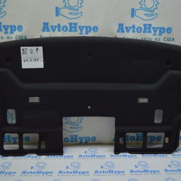 Накладка полки багажника нижняя ( в багажнике ) Audi A8 D4 10-17 4h0867437d9x7