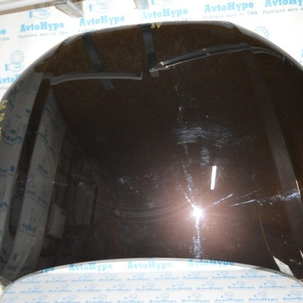 Капот голый Audi A8 D4 10-13 дорест (01) в цвет (темно коричневый) 1 царапина 4H0823029E