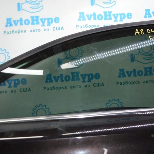 Направляющая (уплотнитель) стекла двери перед лев Audi A8 D4 10-17 4H0837431 4H0837439D