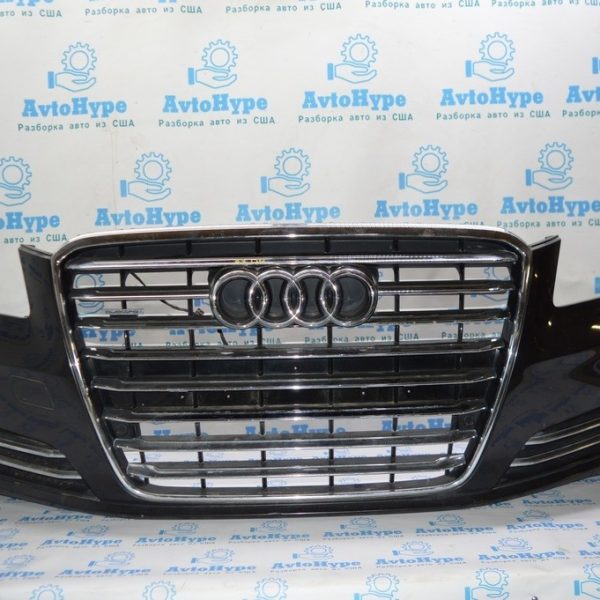 Бампер передний в сборе Audi A8 D4 10-13 дорест (01) 4h0853169 4h0971095ag 4H0807130 4H0807129 4H0807065Q