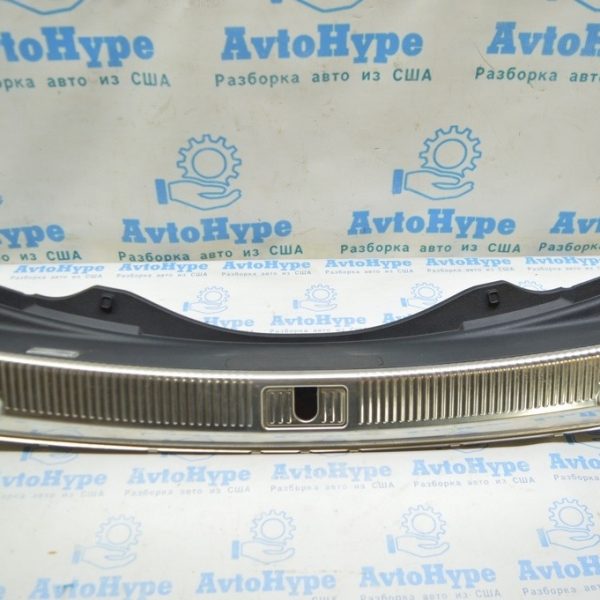 Накладка проема багажника Audi A8 D4 10-17 с хромом (01) 4H0863471C4PK 4h0863471