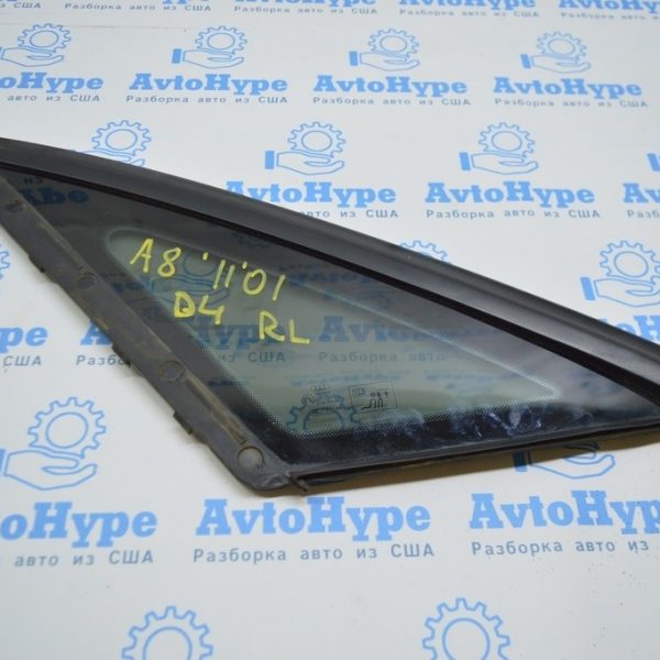 Форточка (глухое стекло) задняя левая Audi A8 D4 10-17 (01)43r-00083