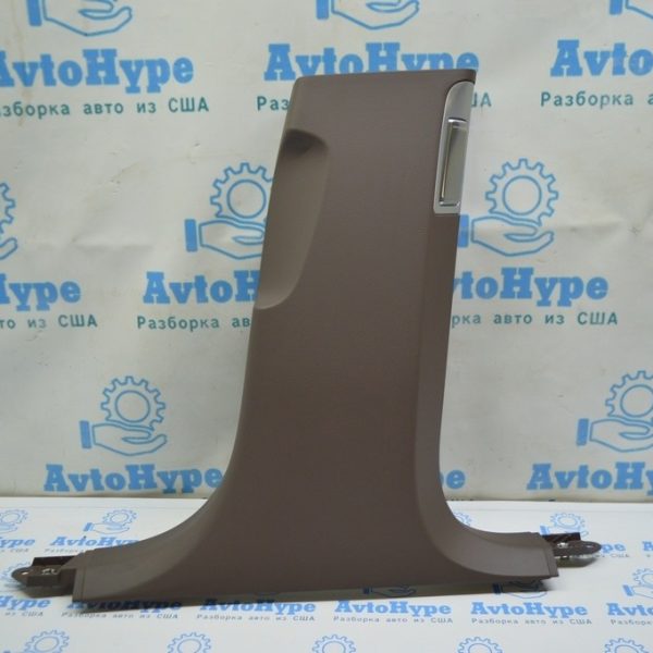 Накладка центральной стойки нижняя правая Audi A8 D4 10-17 (01) Коричневый цвет 4H0867244HDF3