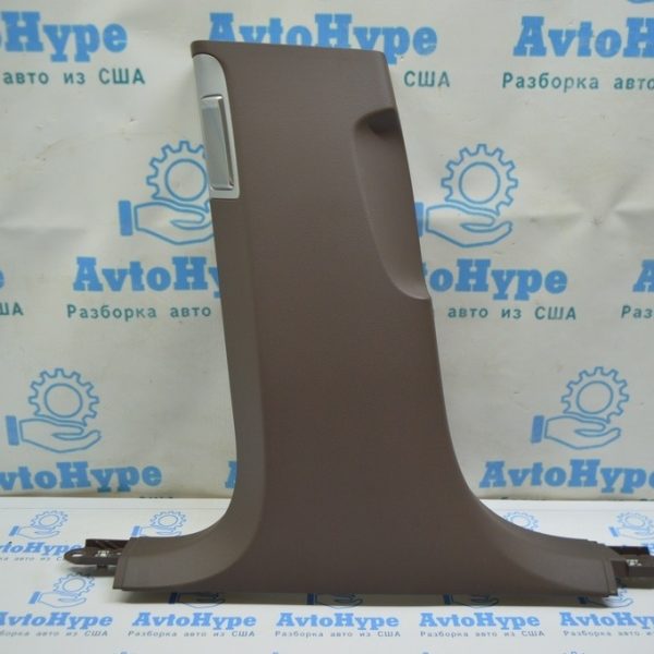 Накладка центральной стойки нижняя левая Audi A8 D4 10-17 (01) Коричневый цвет 4H0867243HDF3