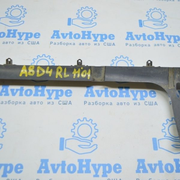 Крепление заднего бампера левое Audi A8 D4 10-17 4H0807453B