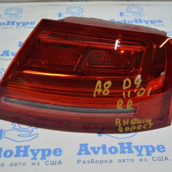 Фонарь внешний (крыло) правый Audi A8 D4 10-14 (01) европа 4H0945096
