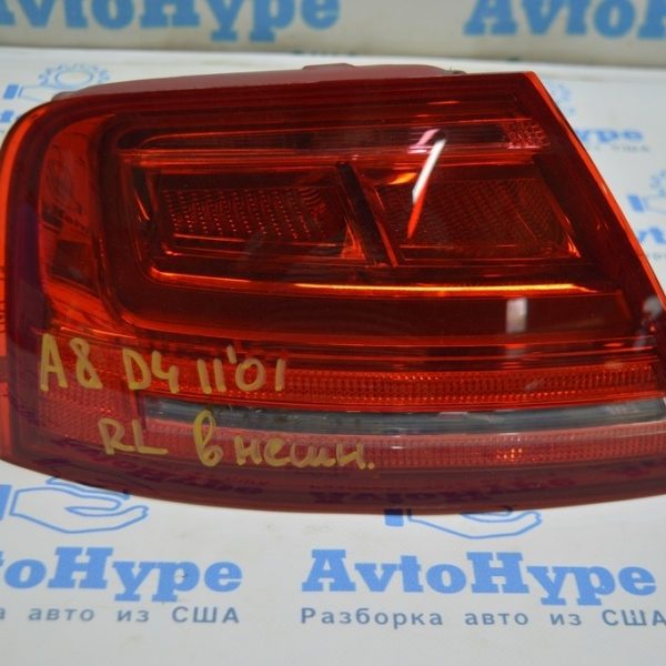 Фонарь внешний (крыло) левый Audi A8 D4 10-14 (01) европа 4H0945095