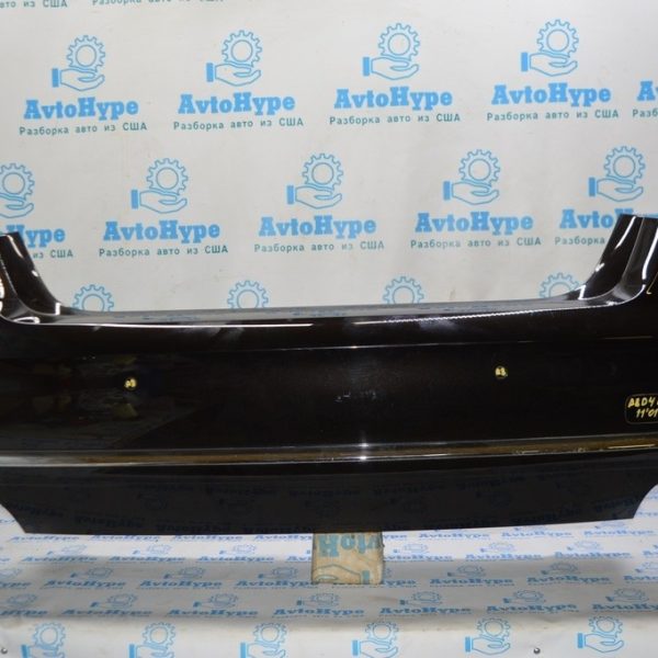 Губа заднего бампера Audi A8 D4 10-17 (01) без хрома 4h0807521