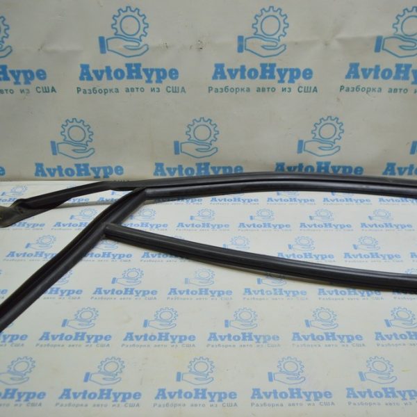 Уплотнитель стекла двери передней левой Audi A8 D4 10-17 4h0837439