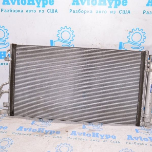 Радиатор кондиционера конденсер Kia Optima 14-15 рест 2.4 (03) гнутый 976063S160