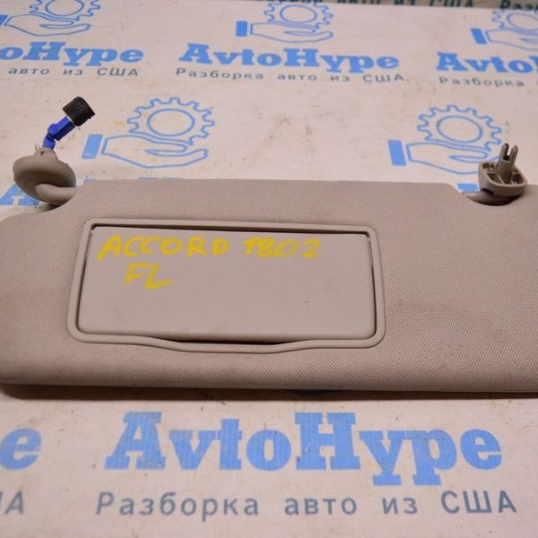 Козырек левый Honda Accord 18- серый 83280-TVA-A01ZA