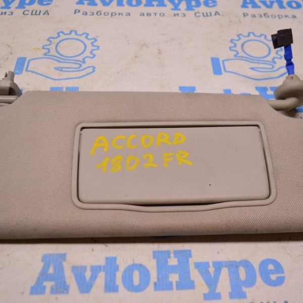 Козырек правый Honda Accord 18- серый 83230-TVA-A01ZA