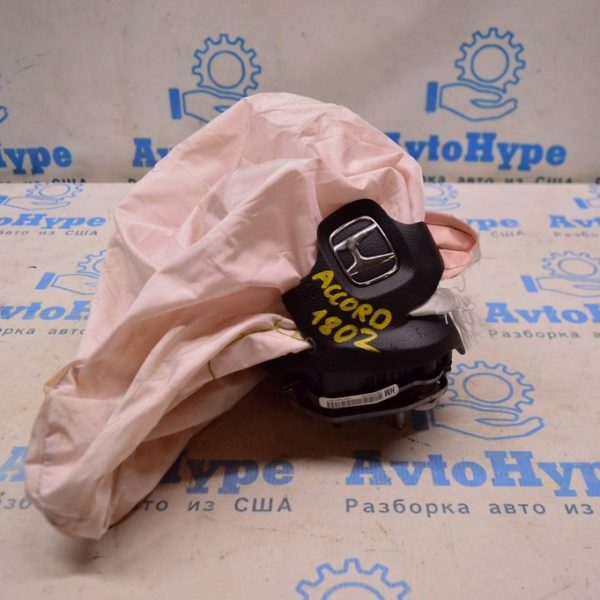 Подушка безопасности airbag в руль водительская Honda Accord 18- стрельнувшая 77801-TVA-A10ZA