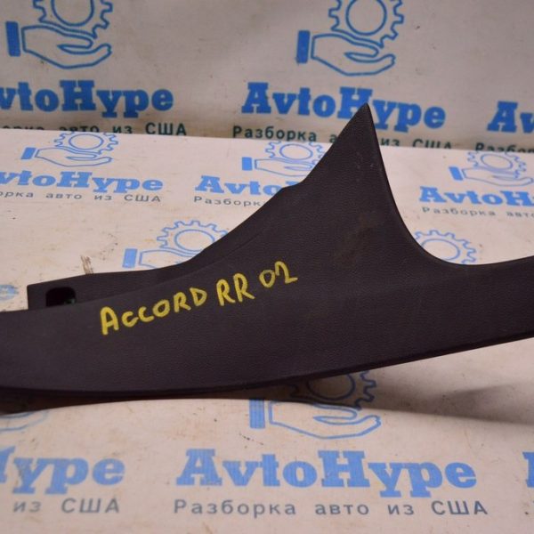 Накладка порога зад прав Honda Accord 18- черн 84211-TVA-A01ZA
