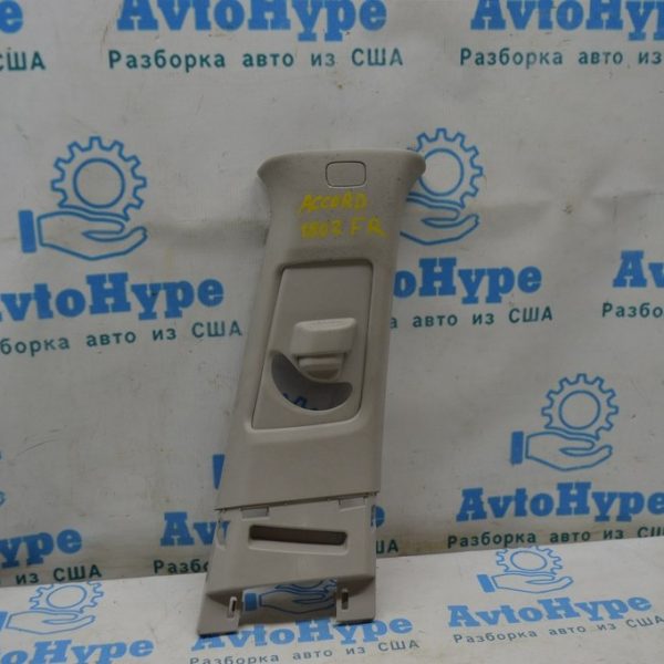 Накладка центральной стойки верхняя (ремень) правая Honda Accord 18- серая  84111-TVA-A01zb