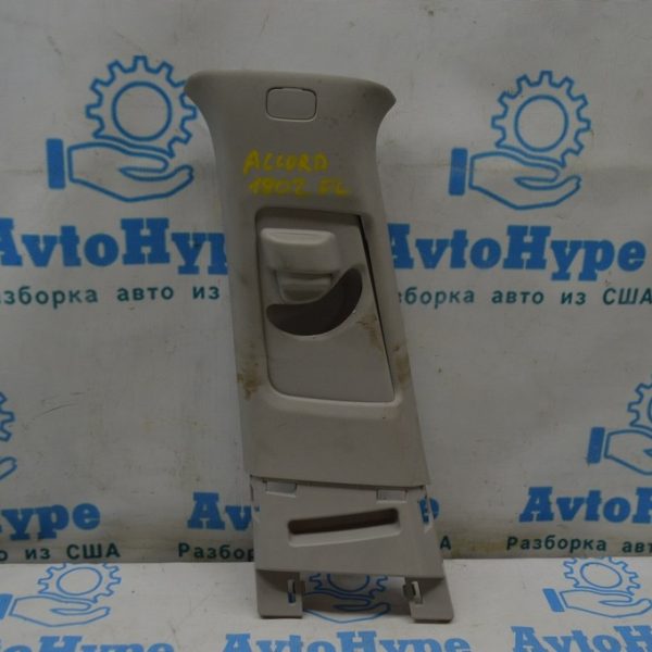 Накладка центральной стойки верхняя (ремень) левая Honda Accord 18- серая 84161-TVA-A01ZB