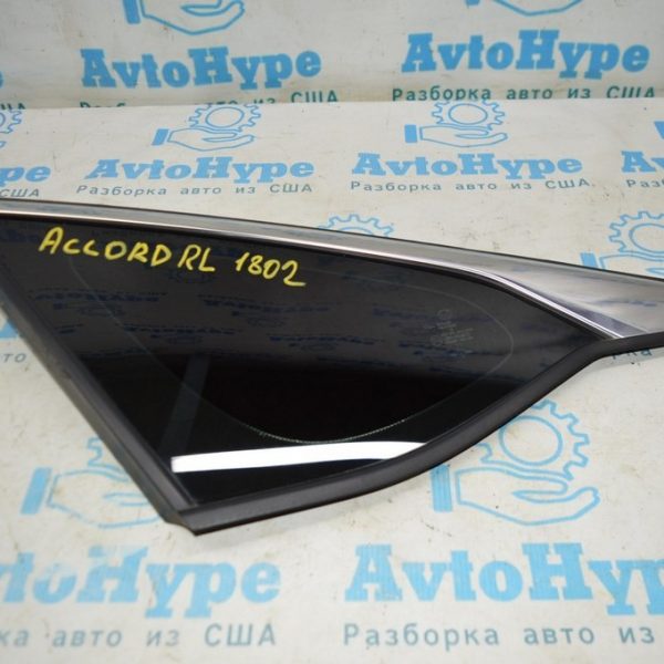 Форточка (глухое стекло) задняя левая Honda Accord 18- 73550-TVA-A01