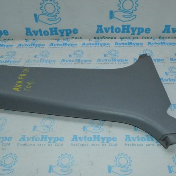 Накладка центральной стойки нижняя правая Toyota Avalon серая 05-12 62413-AC040-B0