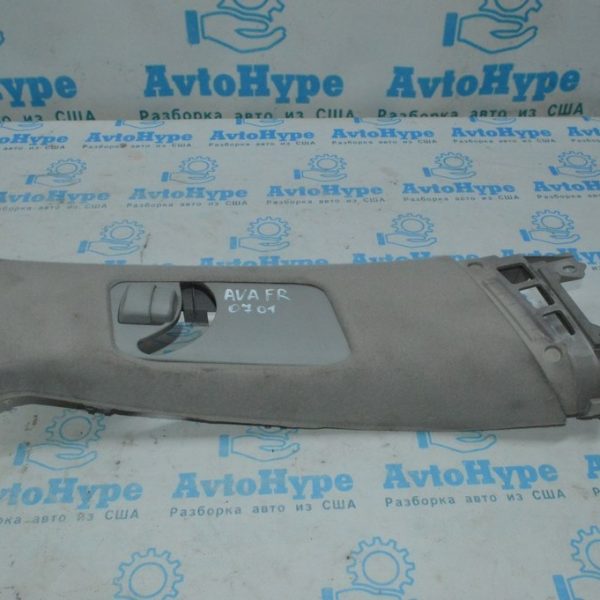 Накладка центральной стойки верхняя (ремень) правая Toyota Avalon серая 05-12 62410-AC080-B0