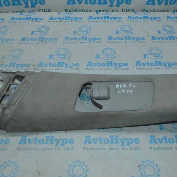 Накладка центральной стойки верхняя (ремень) левая Toyota Avalon серая 05-12 62420-AC080-B0