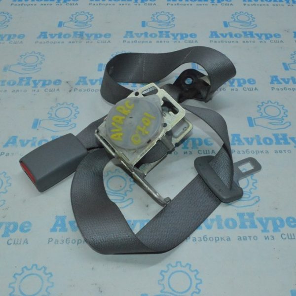 Ремень безопасности зад центр Toyota Avalon серый 05-12 73470-AC022-B0