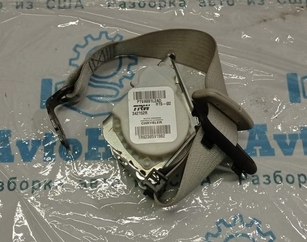 Ремень безопасности зад прав Chrysler 200 15-17 черн 1VA70DX9AF