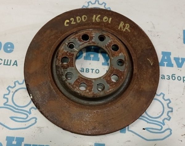 Диск тормозной зад прав Chrysler 200 15-17 4779885AC