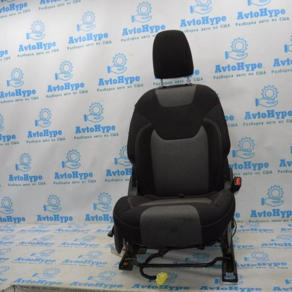 Пассажирское сидение Jeep Cherokee KL 14- тряпка черн (04) 5VG16DX9AC