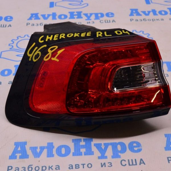 Фонарь внешний (крыло) левый Jeep Cherokee KL 14-18 дорест (04) 68102907AE