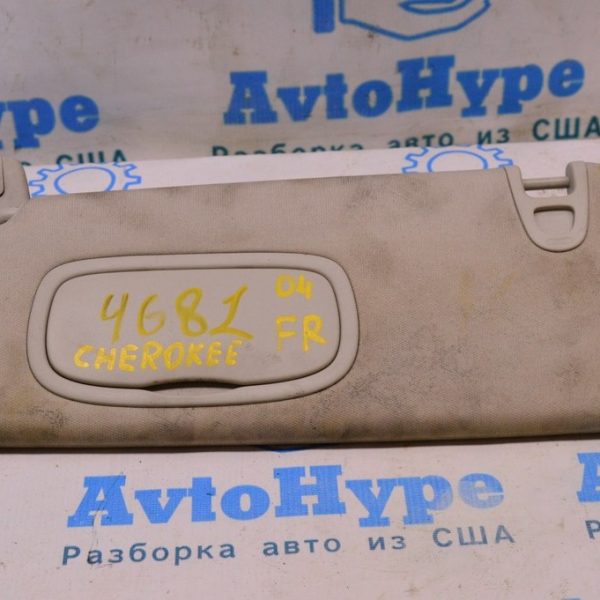 Козырек правый Jeep Cherokee KL 14- (04) на запчасти 1UB78HDAAI