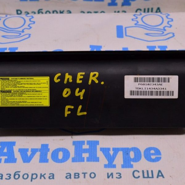 Подушка безопасности airbag коленная водительская лев Jeep Cherokee KL 14- 68102343AE 68102343AF