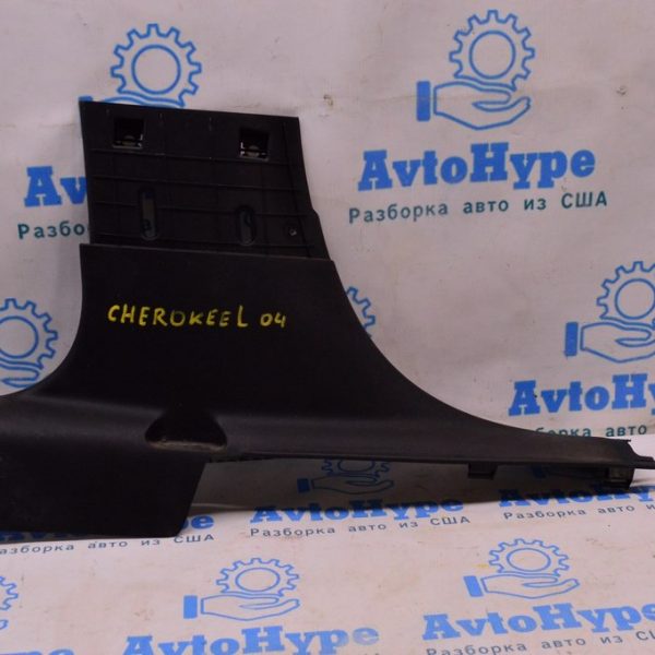 Накладка центральной стойки нижняя левая Jeep Cherokee KL 14- черн 1UD03DX9AC